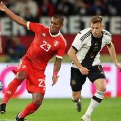 Con Pedro Aquino como TITULAR Perú cae ante Alemania en partido amistoso