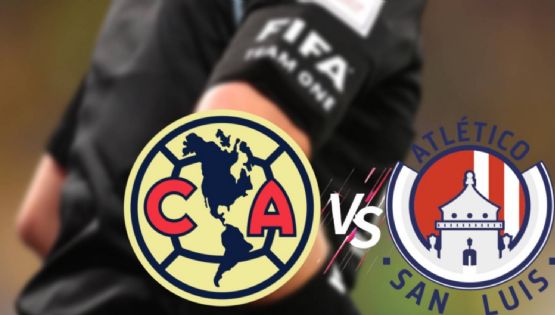 Oficial | Definidos los ÁRBITROS que se encargarán del América vs San Luis en el Estadio Azteca