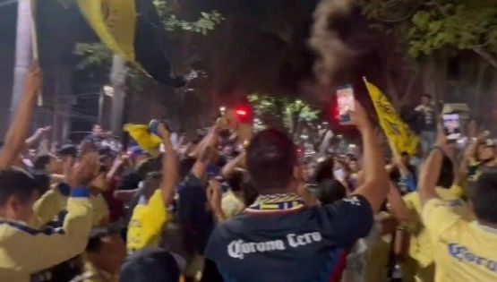 América vive EMOTIVO MOMENTO con su afición de Guadalajara previo al Clásico Nacional en Semifinales