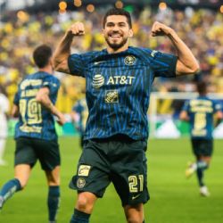 ¡Invasión azulcrema! Aficionados del Club América tienen gran presencia en el Estadio Akron para las semifinales contra Chivas
