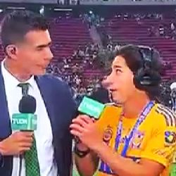 Diego Lainez SE BURLA de Oswaldo Sánchez tras ser campeón del Clausura 2023 con Tigres