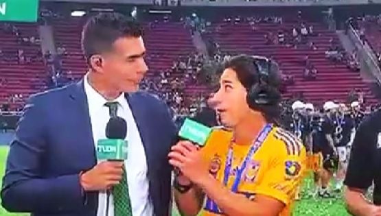 Diego Lainez SE BURLA de Oswaldo Sánchez tras ser campeón del Clausura 2023 con Tigres