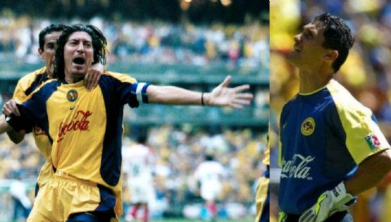 Iván Zamorano y Adolfo Ríos SE REENCUENTRAN y recuerdan el título del Club América en el Verano 2002