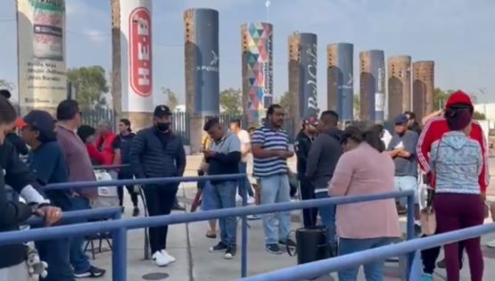 Video | Reportan CAOS para comprar boletos del Atlético San Luis vs Club América