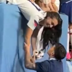 Video | El festejo de Sabrina Enciso y Alejandro Zendejas que CONMOVIÓ a la afición del Club América
