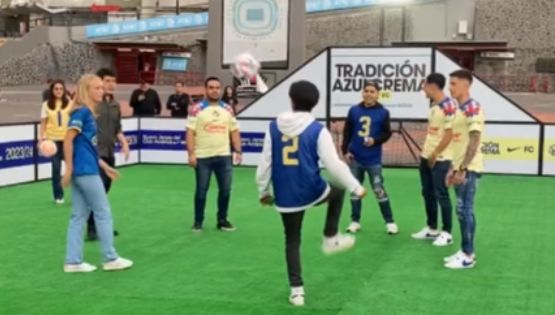 Video | Sarah Luebbert, Brian Rodríguez y Chava Reyes SE LUCEN con aficionados del Club América