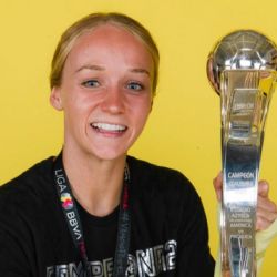 Video | Sarah Luebbert protagoniza EMOTIVO MOMENTO tras lograr el campeonato con el Club América