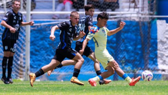 Fuerzas Básicas del Club América NO PUDIERON ganarle a Querétaro