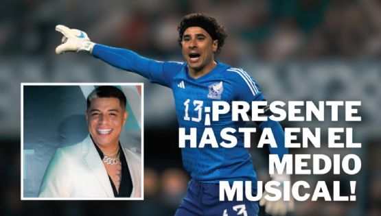 Eduin Caz cantante de Grupo Firme RINDE HOMENAJE a Guillermo Ochoa
