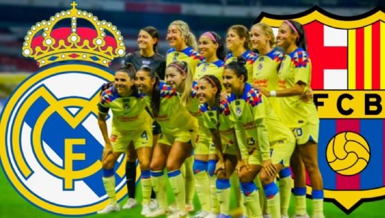 CONFIRMAN las fechas de los partidos del Club América Femenil contra Barcelona y Real Madrid
