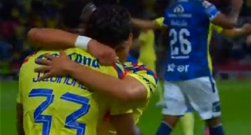 VIDEO Kevin Álvarez anota su PRIMER GOL en el Club América con ASISTENCIA de Julián Quiñones