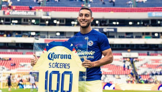 TUNDEN a Sebastián Cáceres en redes sociales por sus 100 partidos con el Club América