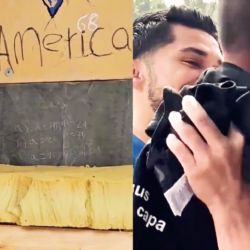 ¡Sueño hecho realidad! Chalino convive ENTRE LÁGRIMAS con jugadores del Club América en Coapa