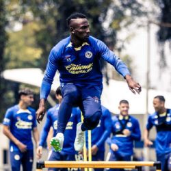 Así fue el primer entrenamiento de Julián Quiñones con las Águilas del América