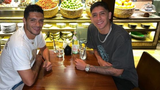 Raúl Jiménez y Edson Álvarez protagonizan EMOTIVO REENCUENTRO en Inglaterra