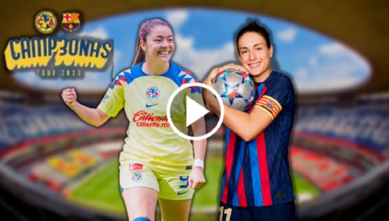 Dónde VER en VIVO el Club América Femenil vs FC Barcelona - Partido Amistoso Internacional