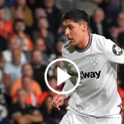 Video: Edson Álvarez SE LUCE participando en el GOLAZO del West Ham contra Luton Town