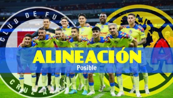 ¿Cuál será la ALINEACIÓN del Club América vs Cruz Azul por el Apertura 2023?