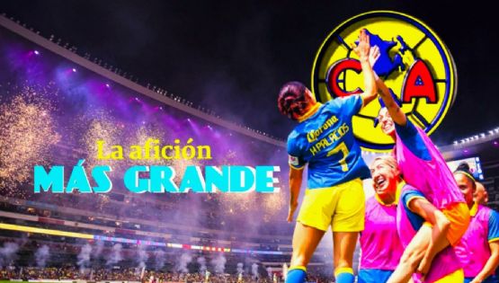 Club América Femenil PRESUME tener una afición CADA VEZ MÁS FIEL 
