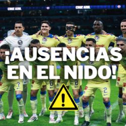 Los DESCARTADOS del Club América para su partido contra Pumas en el Apertura 2023