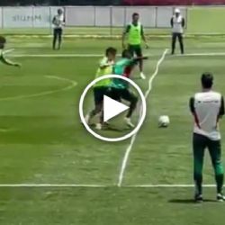 Video: Julián Quiñones SE LUCE en su primer entrenamiento con la Selección Mexicana