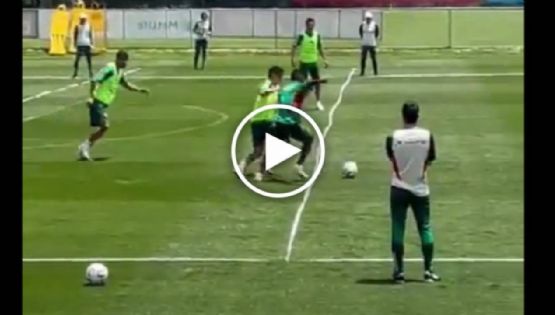 Video: Julián Quiñones SE LUCE en su primer entrenamiento con la Selección Mexicana