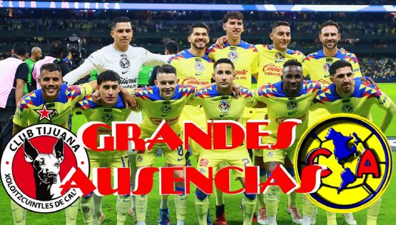 Los TITULARES que serían DESCARTADOS en el Club América para la JORNADA 1 vs Xolos