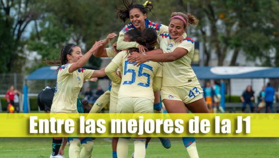 2 jugadoras del Club América DESTACAN en el 11 ideal de la Liga MX Femenil