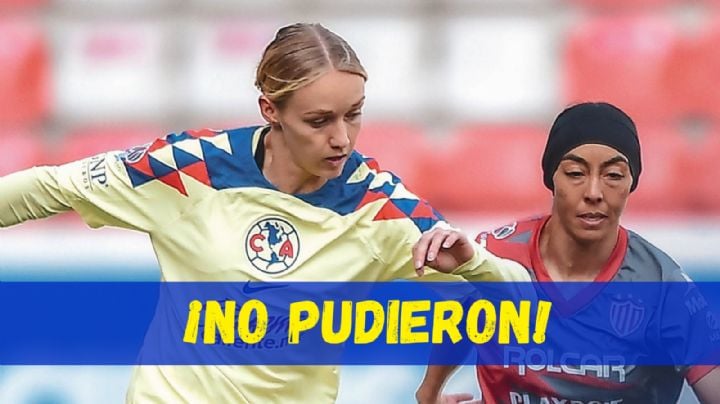 ¡SORPRESIVO! Necaxa Femenil LE SACA el EMPATE al Club América Femenil