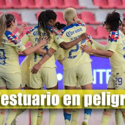 ¿VESTIDOR ROTO en el Club América Femenil? Video REVELA posible disputa
