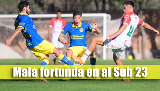 América Sub 23 PIERDE 2 PUNTOS con empate de último minuto con Necaxa