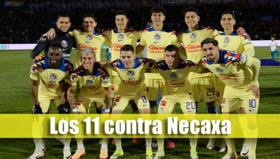 Alineación confirmada del Club América en su visita contra Necaxa en el Clausura 2024