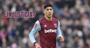 ¡Le echaron montón! Edson Álvarez recibe INJUSTO CASTIGO en la Premier League