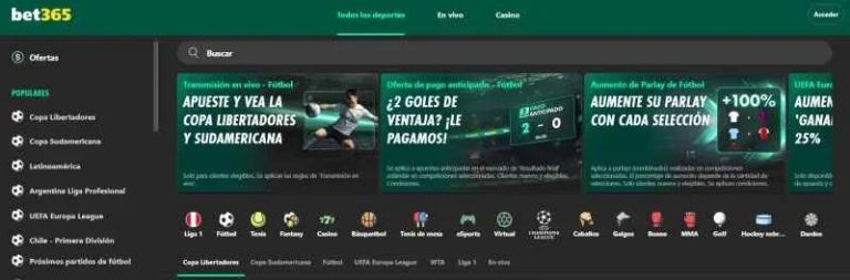 bet365 apuestas