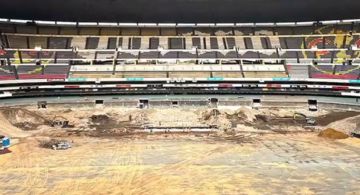 Filtran nuevo video de los avances de remodelación del Estadio Azteca, ahora desde el interior