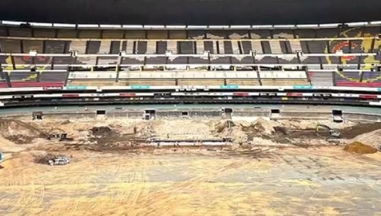 Filtran nuevo video de los avances de remodelación del Estadio Azteca, ahora desde el interior