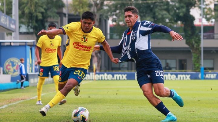 Fuerzas Básicas del Club América dan GOLPE DE AUTORIDAD vs Rayados