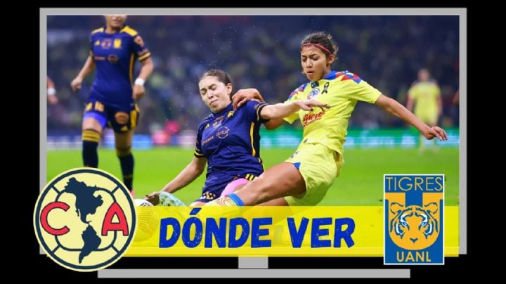 Dónde ver la SEMIFINAL de IDA del Club América Femenil vs Tigres del Apertura 2024