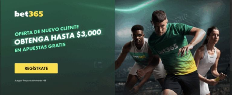 bono de bienvenida bet365 de 3000 MXN