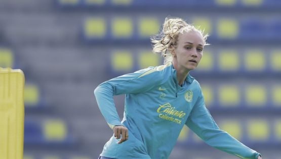 No pudo jugar, pero así apoyó Sarah Luebbert al América Femenil para lograr la goleada al Puebla