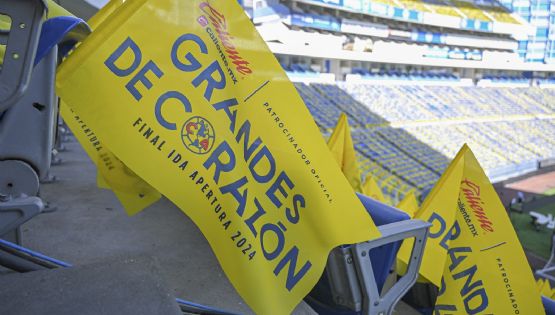 Video: Así es como el Club América logró PINTAR el Estadio Cuauhtémoc para la Final vs Rayados