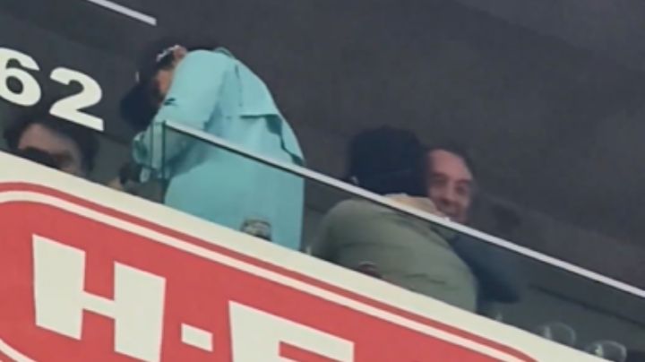 El EFUSIVO FESTEJO de Emilio Azcárraga y Checo Pérez tras el TRICAMPEONATO del Club América