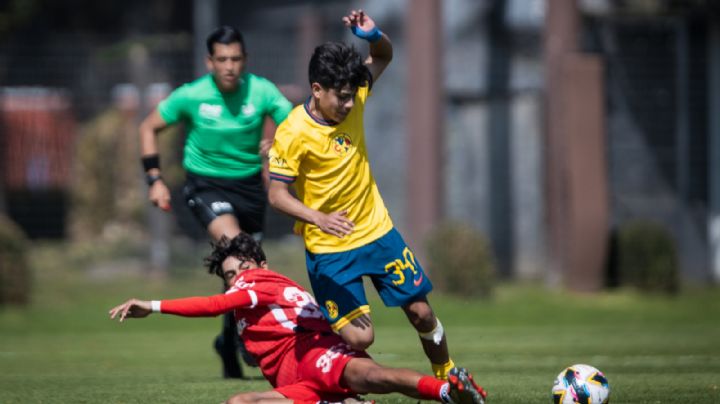 ¿KARMA? Toluca Sub 15 SE BURLA del Club América con su FESTEJO