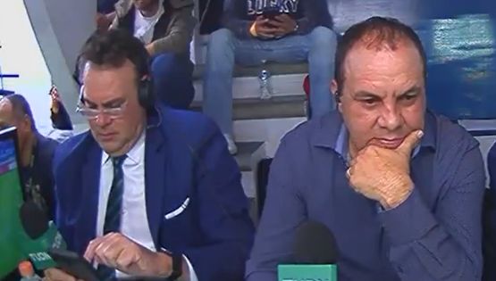 Cuauhtémoc Blanco LE CANTA el GOL del Club América a David Faitelson en plena TRANSMISIÓN