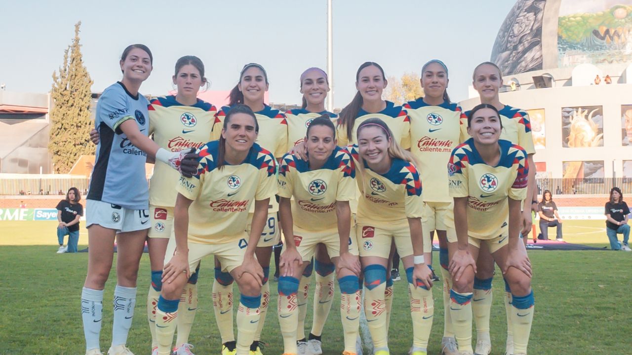 7 jugadoras del Club América Femenil CONVOCADAS a la Copa Oro W