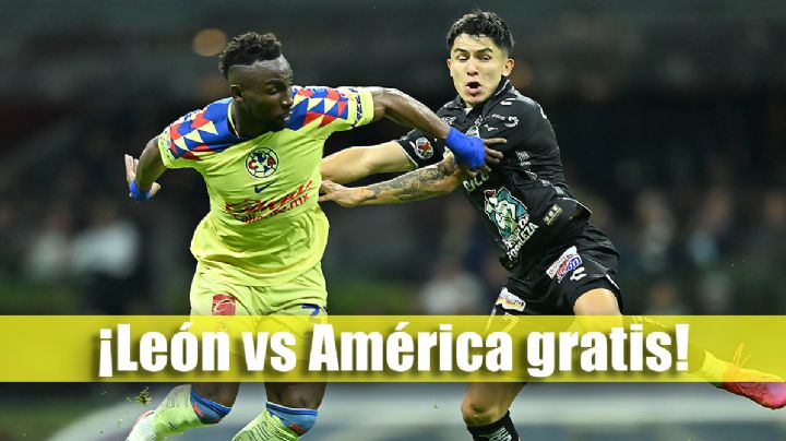 La opción GRATUITA para ver el Club León vs Club América del Clausura 2024