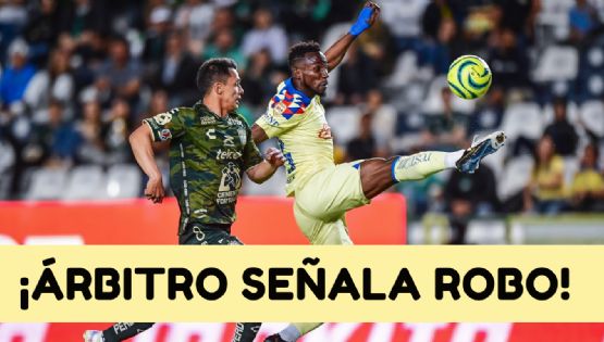 Árbitro de la Liga MX DENUNCIA ROBO del Club América en el partido ante León en la Jornada 6 del Clausura 2024