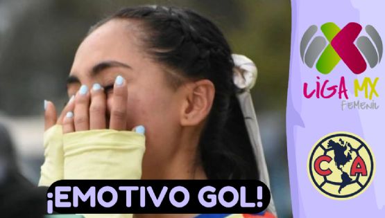 Video: Jugadora del Club América ROMPE EN LLANTO al dedicar su Primer Gol con el equipo