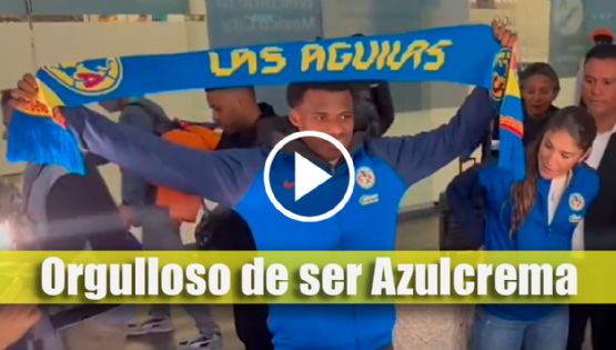 ¡Ya es un Águila! Javairo Dilrosun presume los colores del Club América en su llegada a México