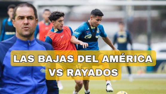 Los DESCARTADOS del Club América contra Rayados de Monterrey por el Clausura 2024